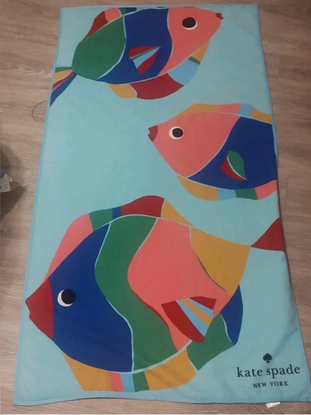 Kate Spade Tropical Fish Beach Towel